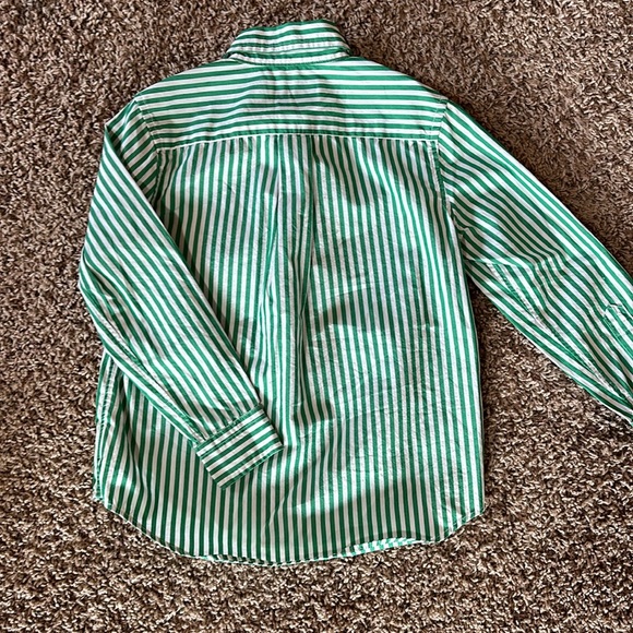 Ralph Lauren green stripe shirt - Picture 4 of 6